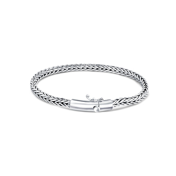 Compassionate Sterling Silver Bracelet for Men - Image 4