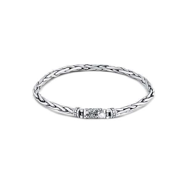 Alluring Men Bracelet in Sterling Silver - Image 4
