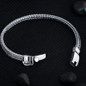 Glorious Soul Sterling Silver Bracelet for Men