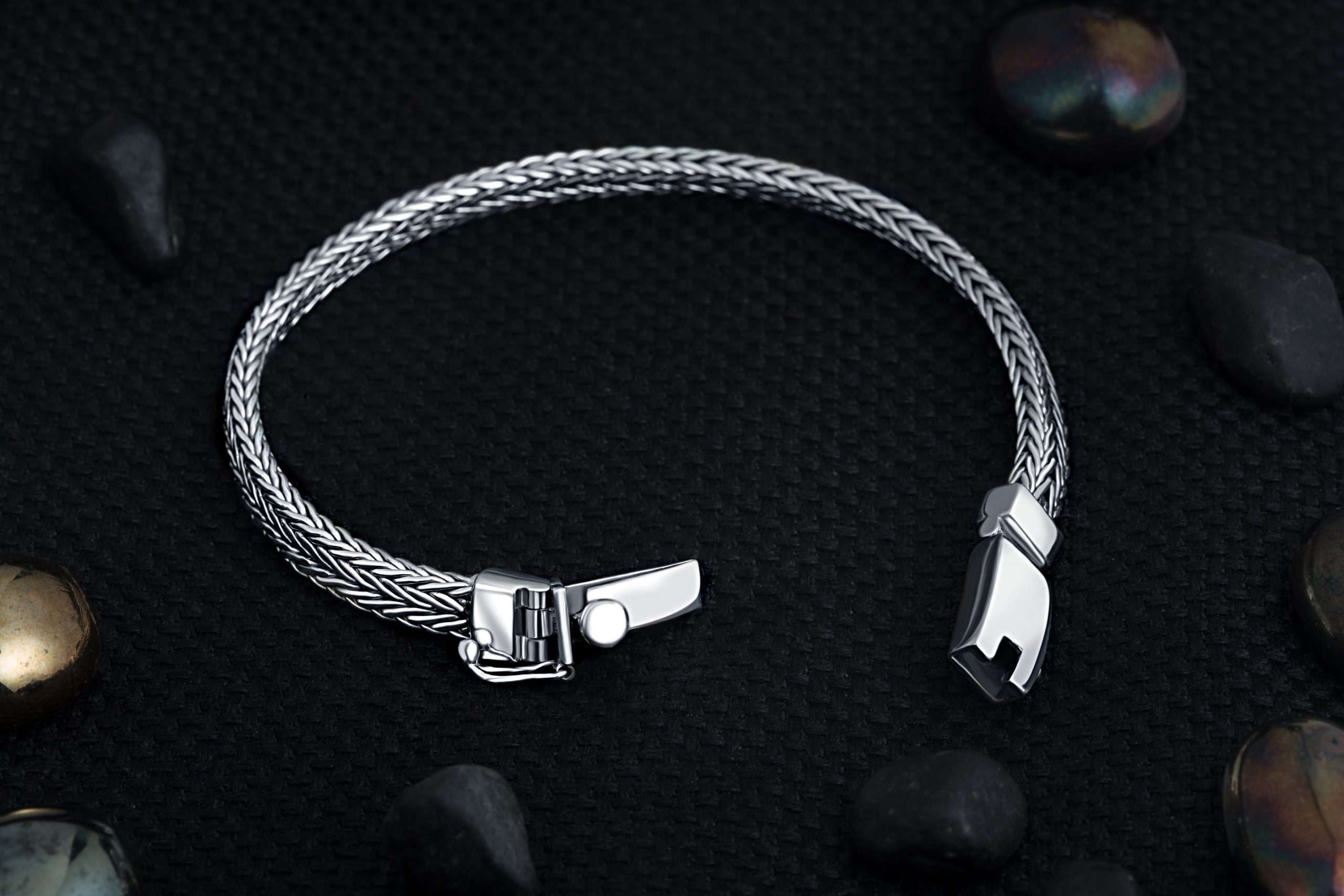 Glorious Soul Sterling Silver Bracelet for Men