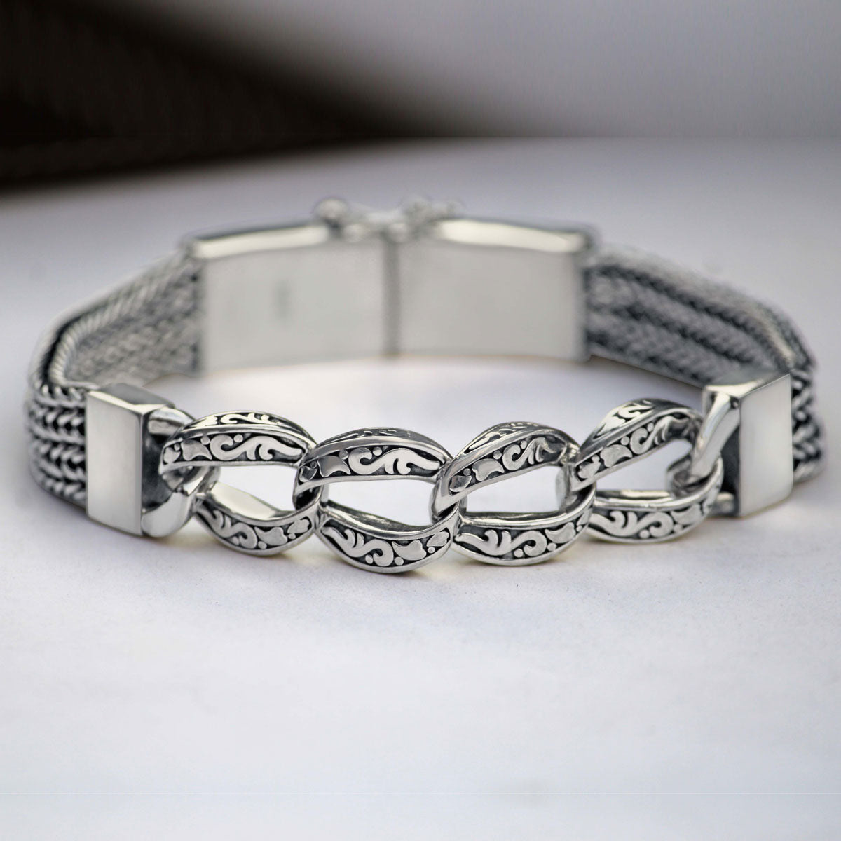 Regalia 925 sterling silver Bracelet for men - Image 9
