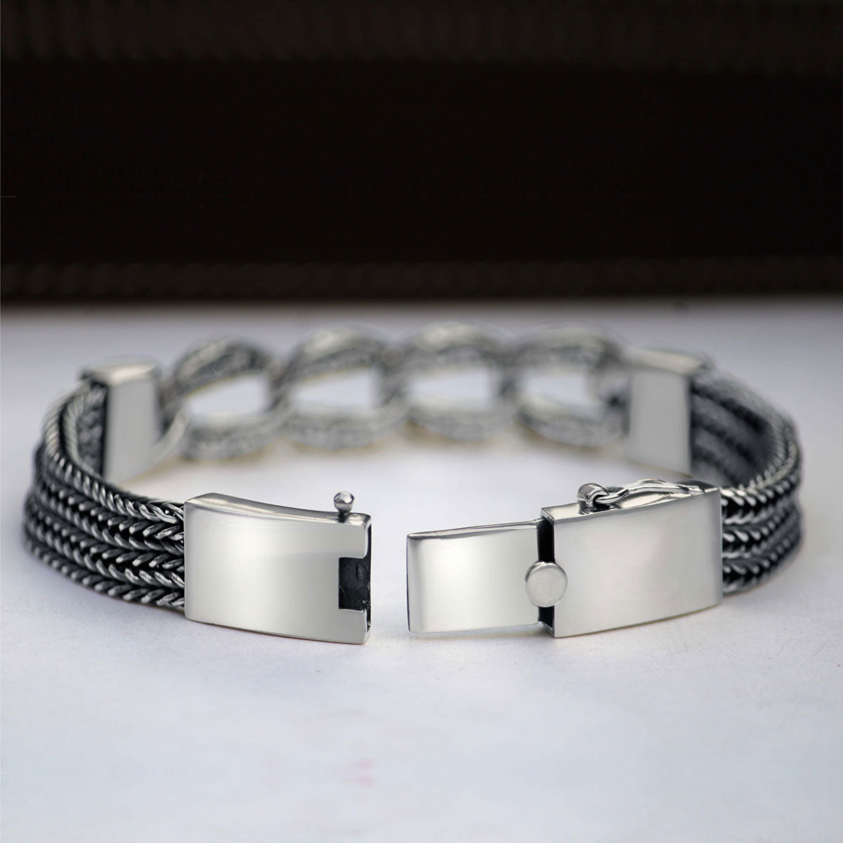 Regalia 925 sterling silver Bracelet for men - Image 8