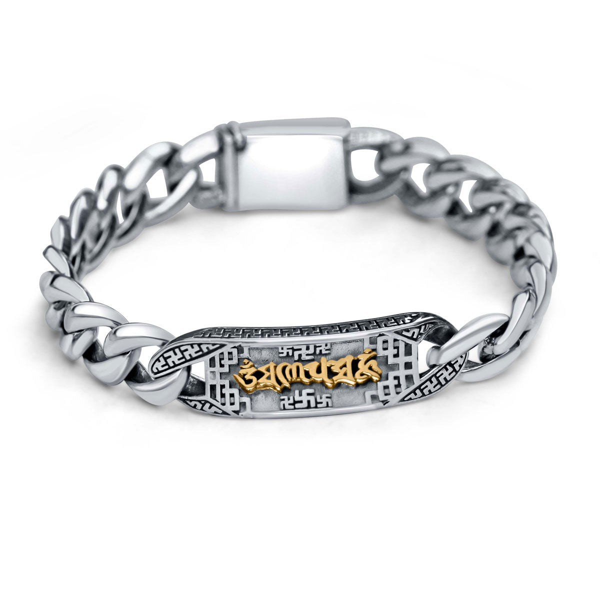 Mantram 925 sterling silver Bracelet for men - Image 2