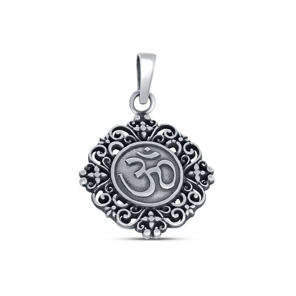 Aum Karma 925 Sterling Silver Pendants for men - Image 2
