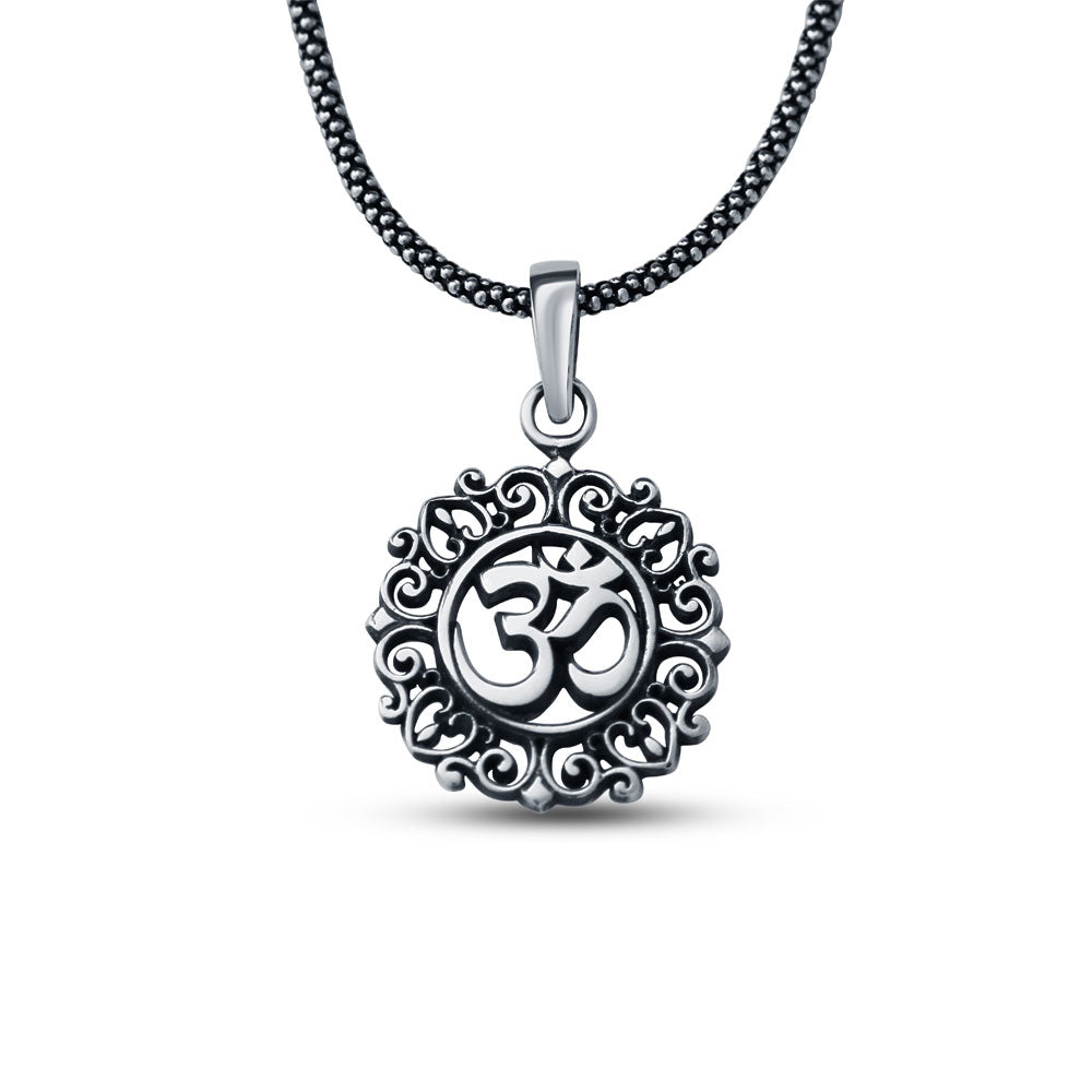 Aum Swaroop 925 Sterling Silver Pendants for men - Image 3