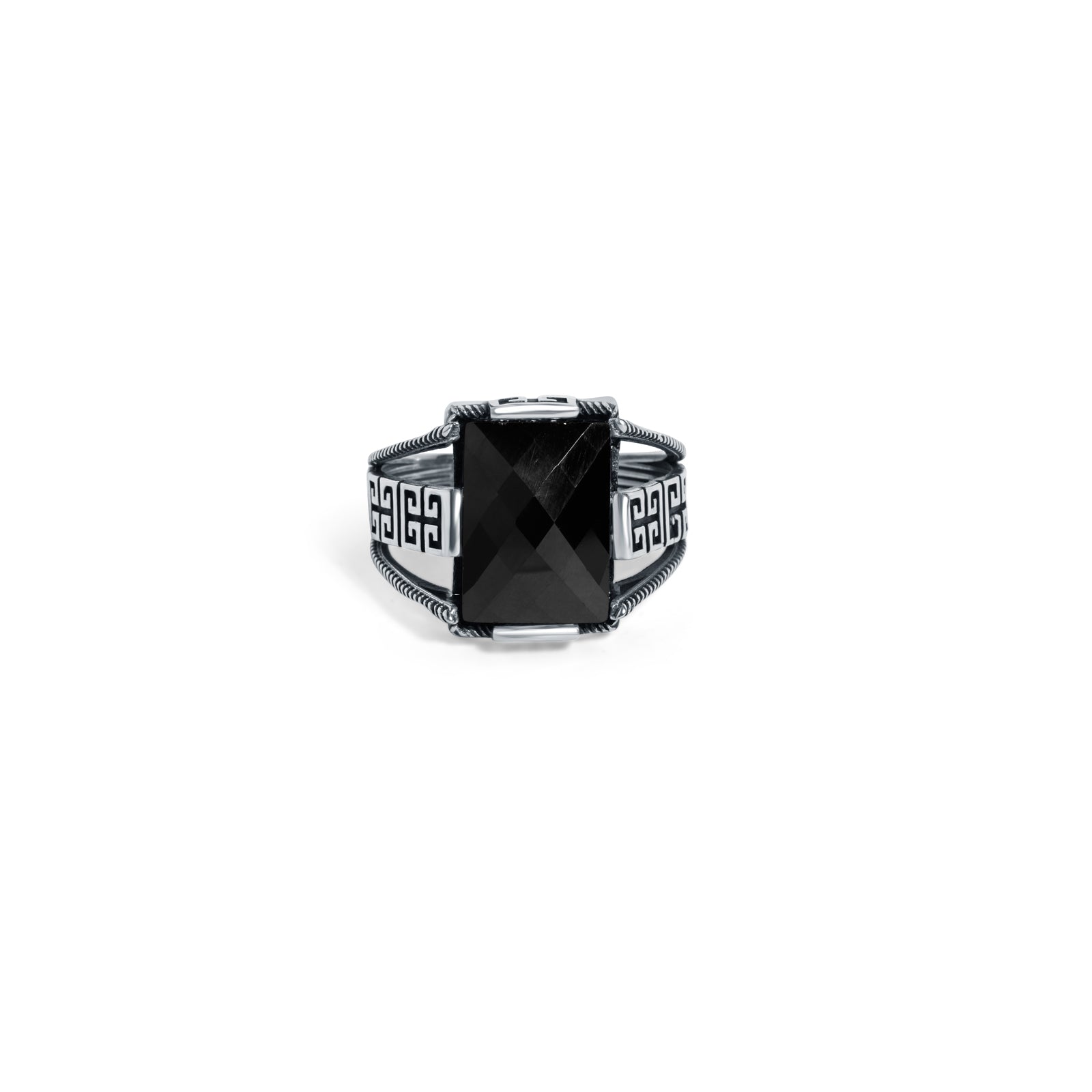 Razor's Edge 925 Sterling Silver Ring for Men - Image 3